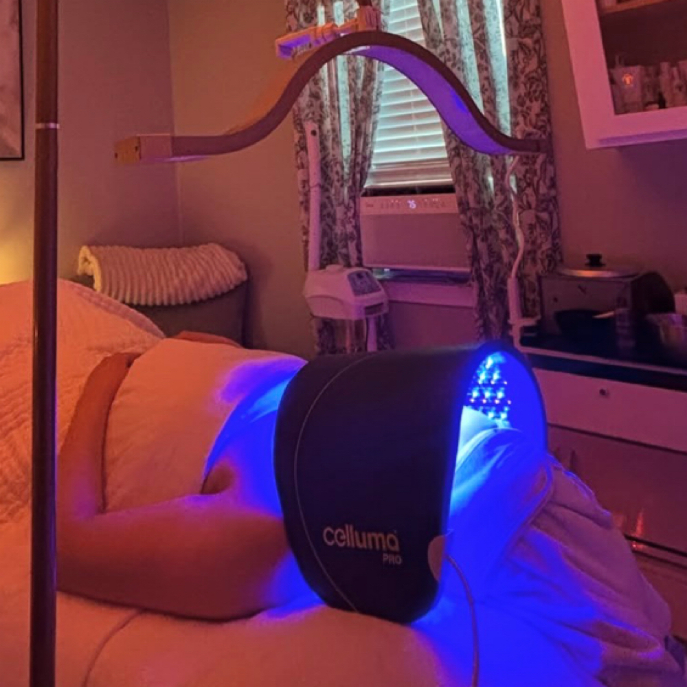 Celluma Light Therapy Session at Belleza By Stef in Lake Elsinore, CA