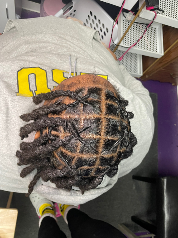 Cross 2 Strand Twist at Raven  Lewis in Montgomery, AL