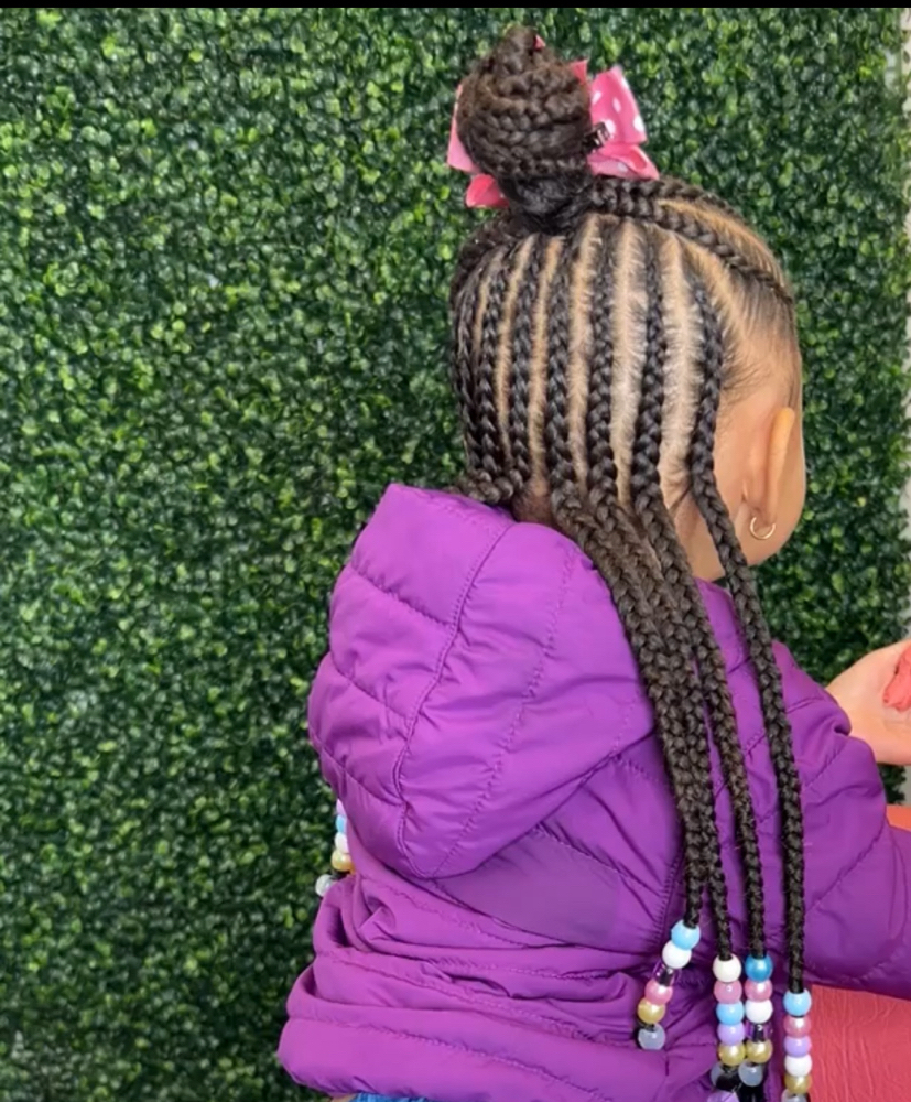 Braids Half Up Half Down