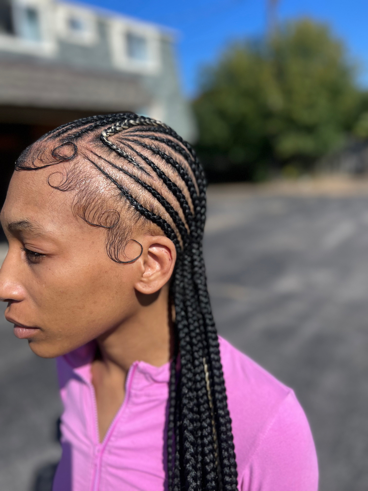 Feed In Braids 9-18
