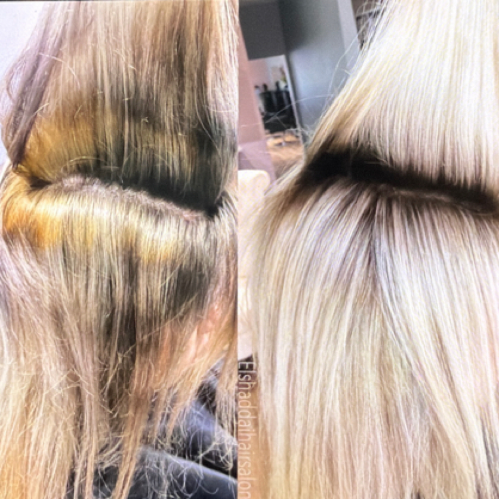The Color Correction at Makena Hair in Gearhart, OR