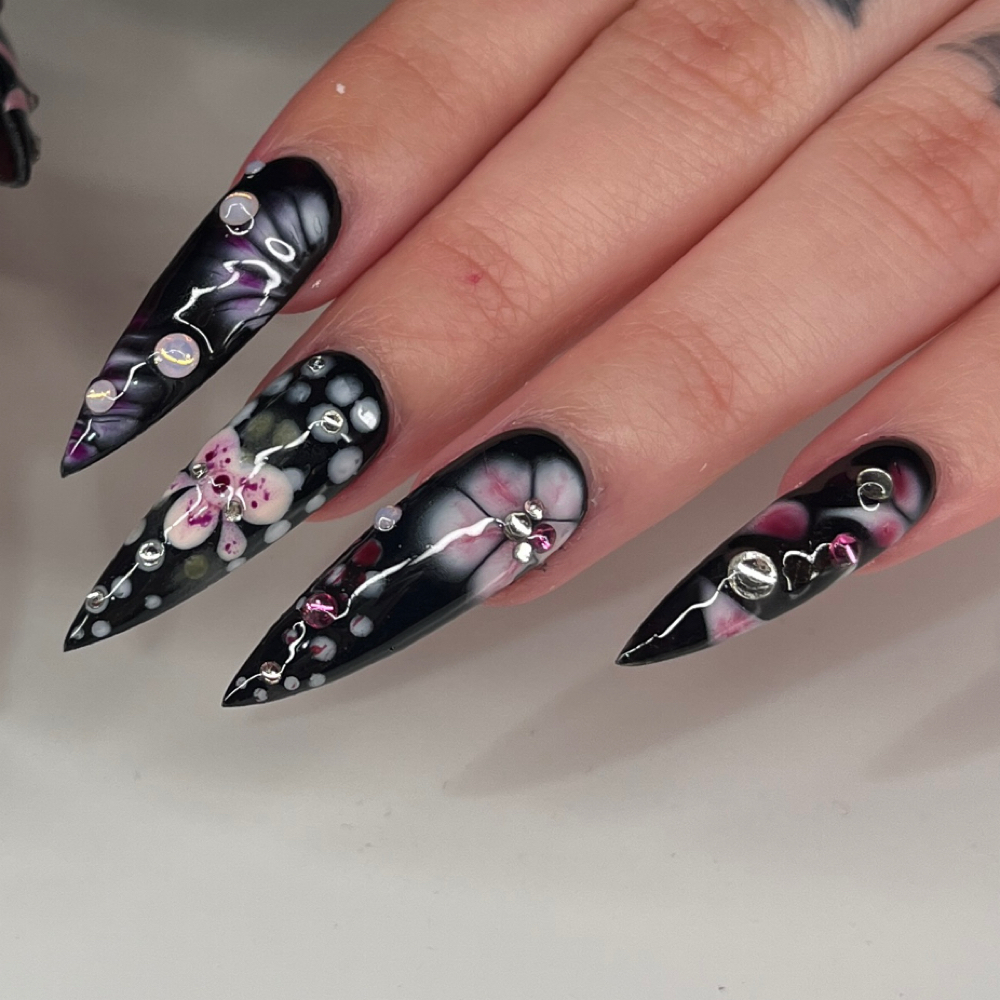 Gel X Nail Art Level 3 at Jaded Nailzz in san antonio, TX