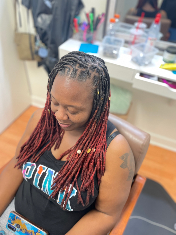 Loc Retwist, No Style