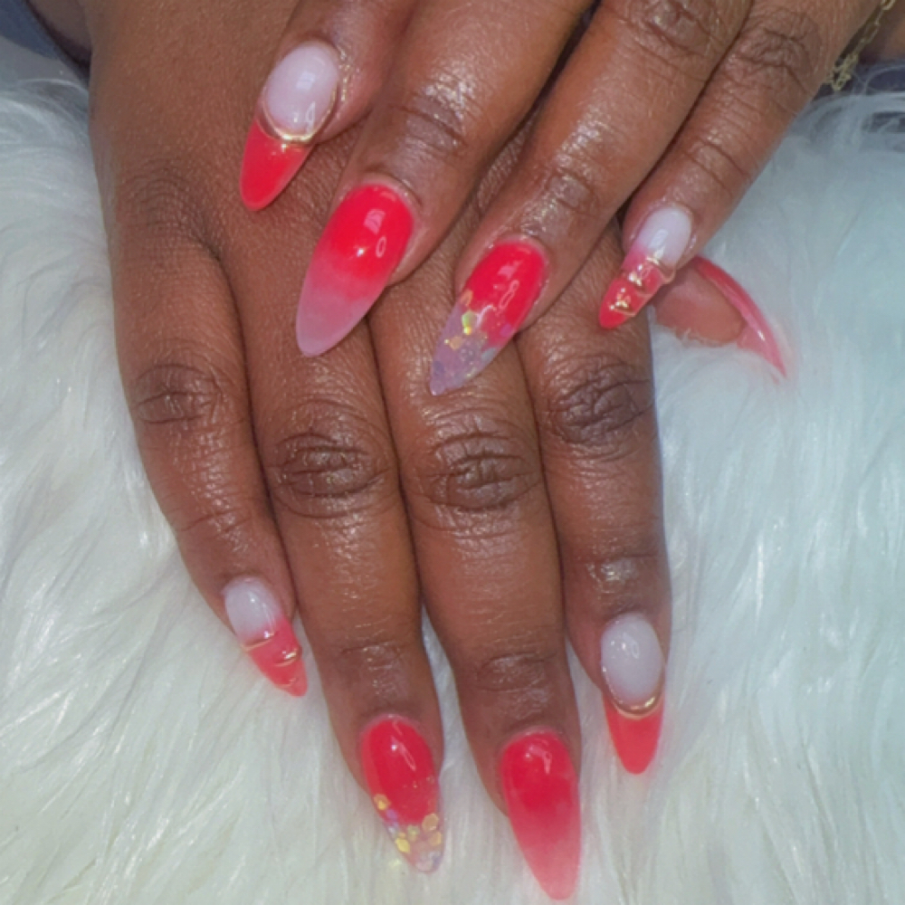 Acrylic Fill at Nadia’s Touch Beauty Lounge in Alexandria, VA