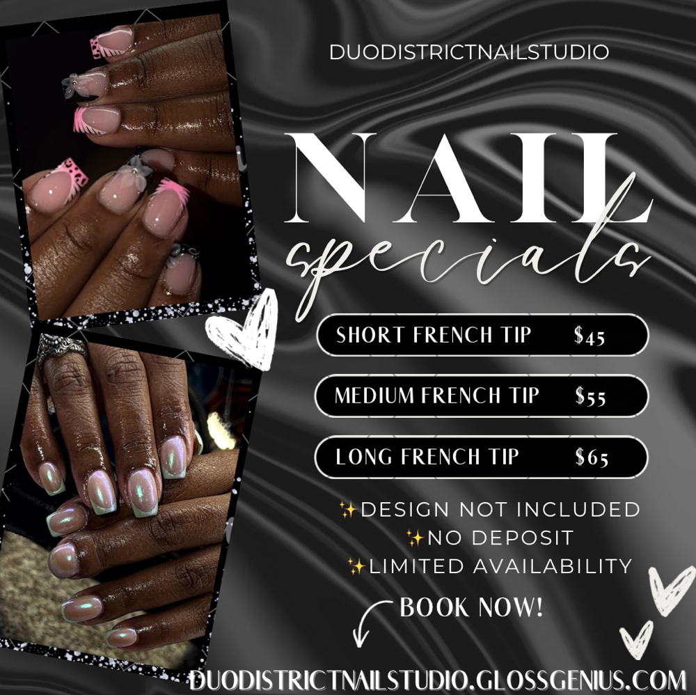 SPRING BOOKING at DuoDistrict Nail Studio in Fayetteville, NC