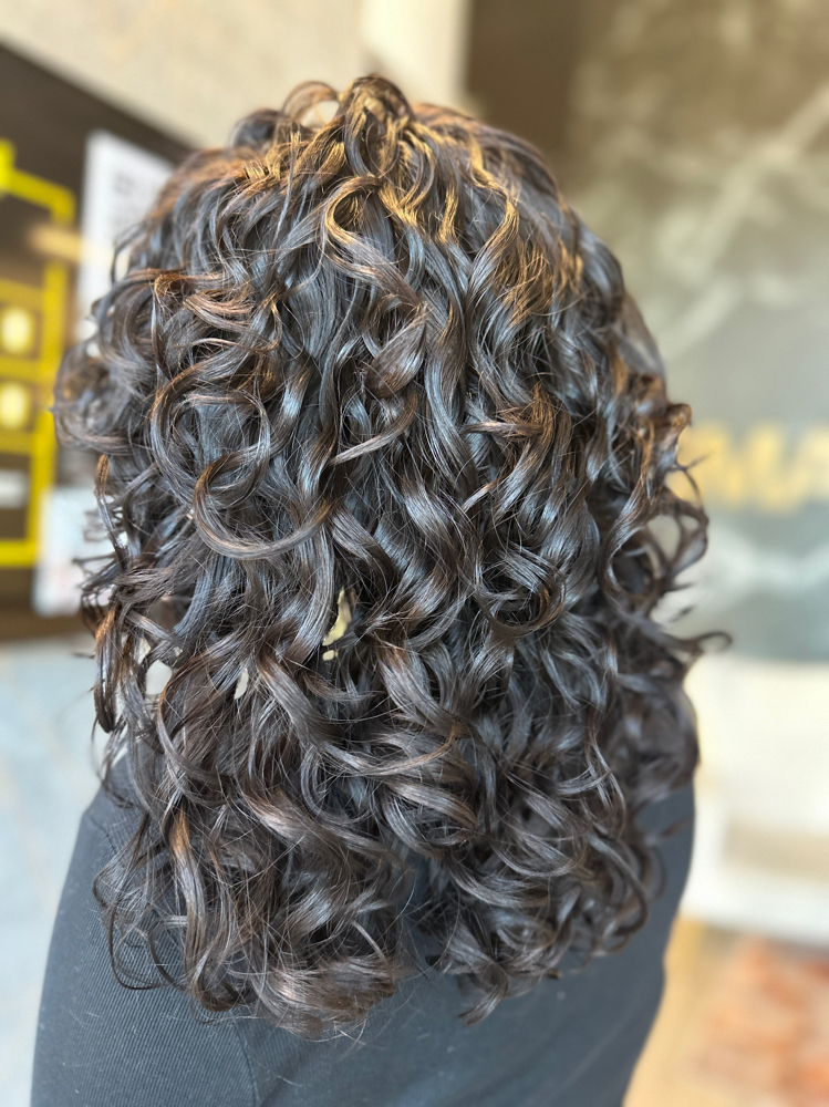 Deluxe Curly Cut Package