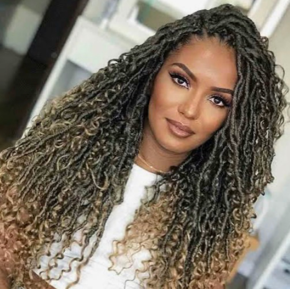 Crochet Braids Twist Locs Curls Etc at Serendipity Salon in Owings Mills, MD