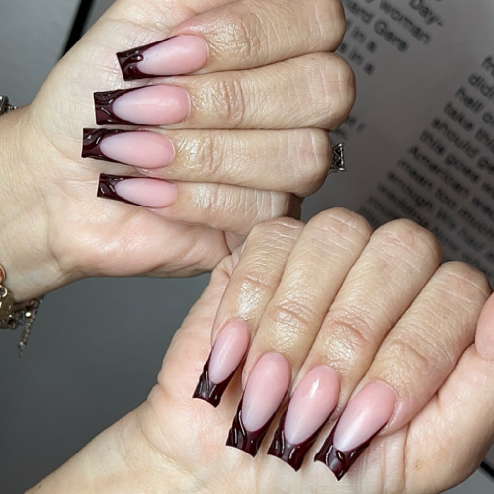 Long Nail Baddie at Beauty & Essence in Moreno Valley, CA