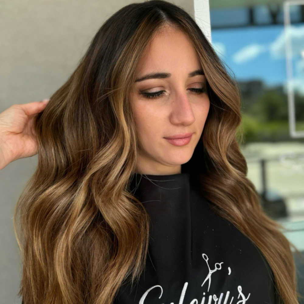 PARTIAL CUSTOM HIGHLIGHT at Suleivy’s Hair Salon in San Antonio, TX