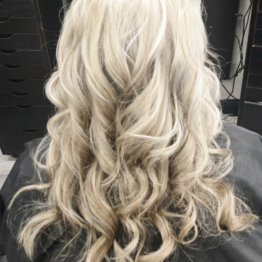 Highlights with Haircut at Hair by Sheila Loccarini in Geneva, NY