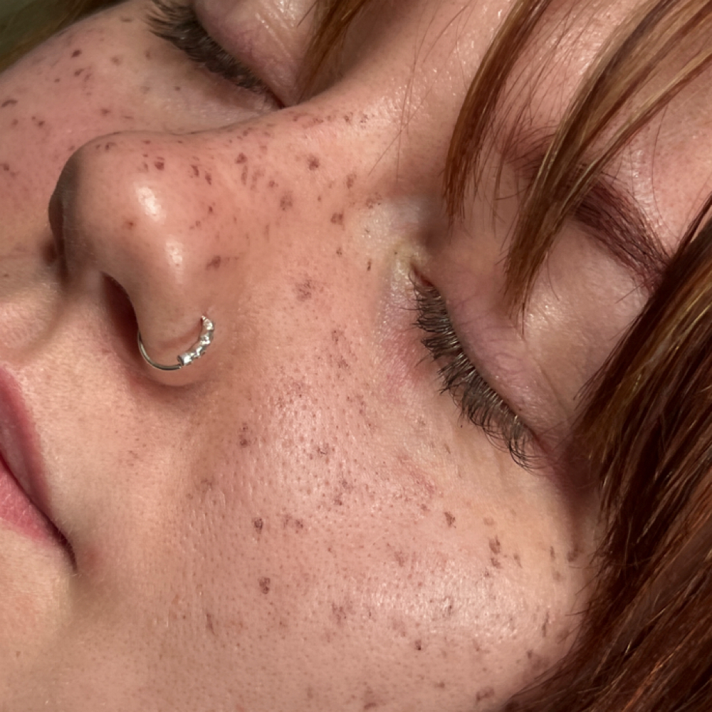 Henna Freckles at Obsidian Salon and Tattoo in Lenoir City, TN