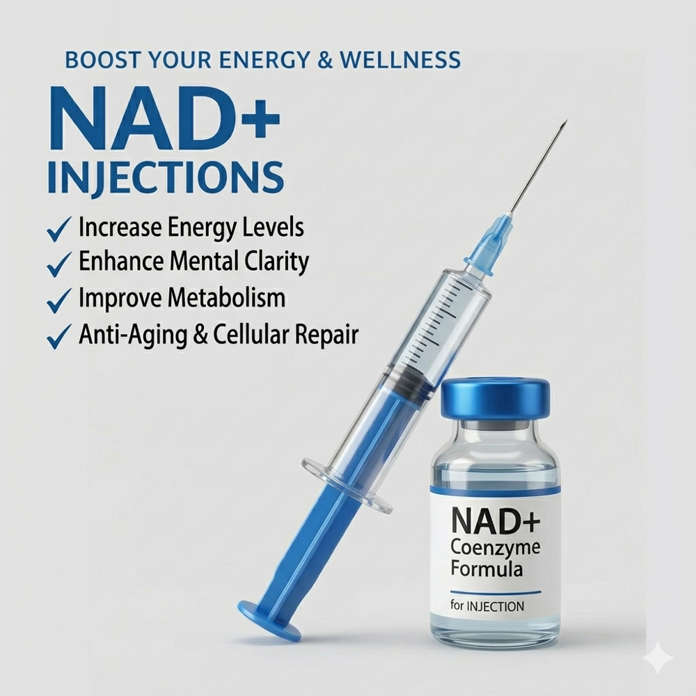 NAD+ Injections at Be Radiant Medical Spa in Muskego, WI