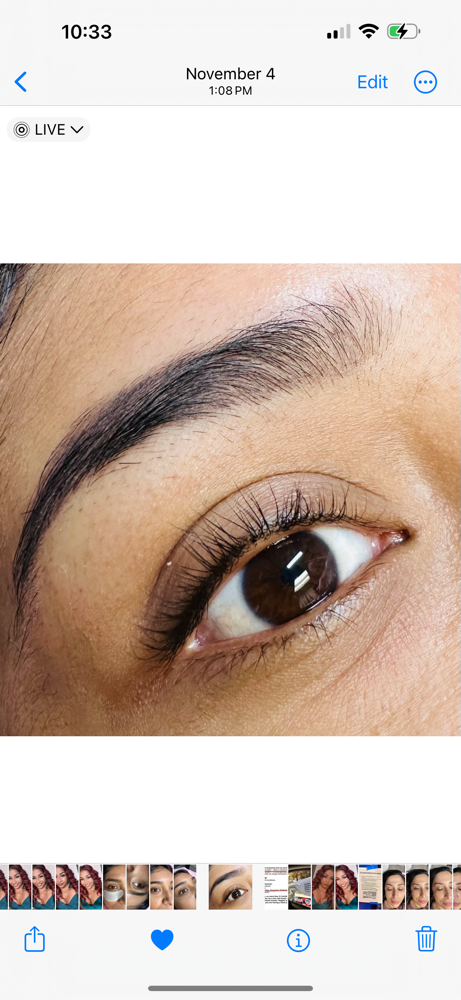 Lash Lift And Tint