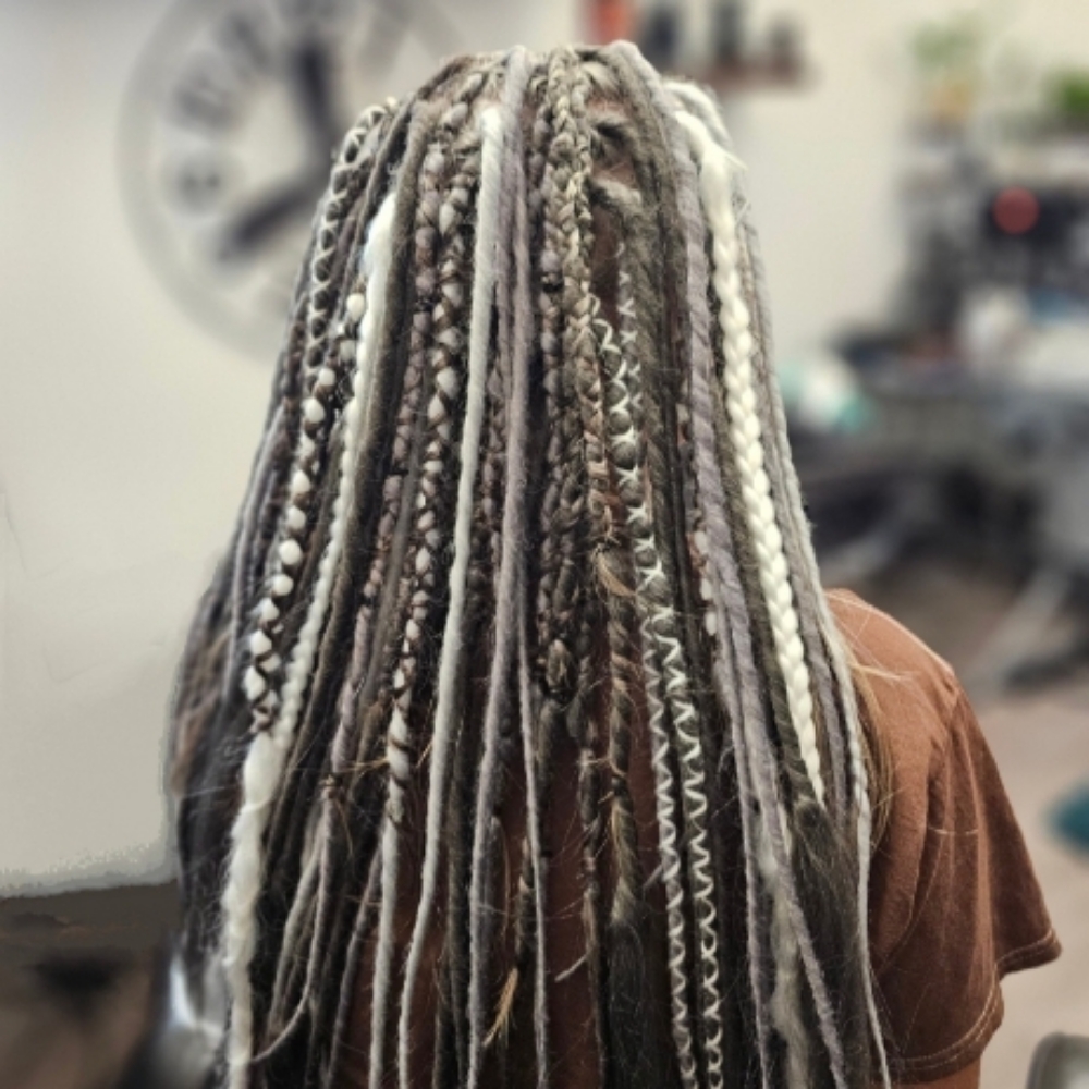 Loc Extensions at Passionate Creations Hair Salon LLC in Cary, NC