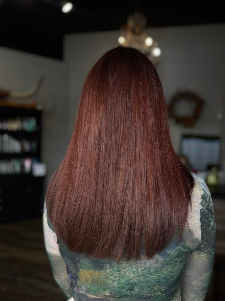 All Over Color Blowdry