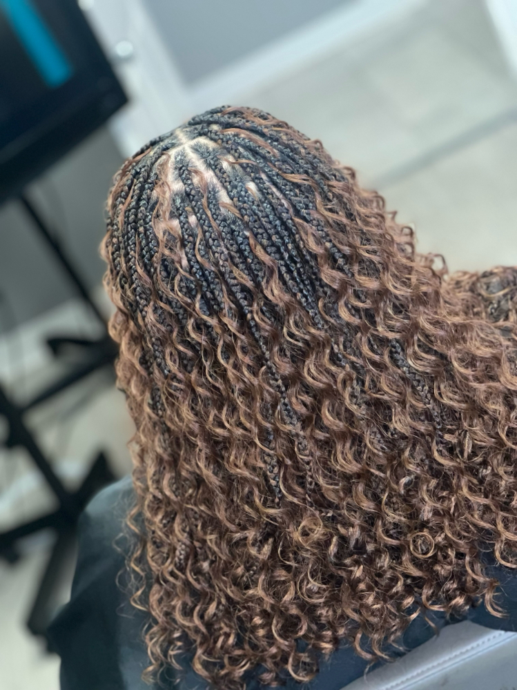 Medium Goddess Braids at Silk & Slated Studio in Evansville, IN