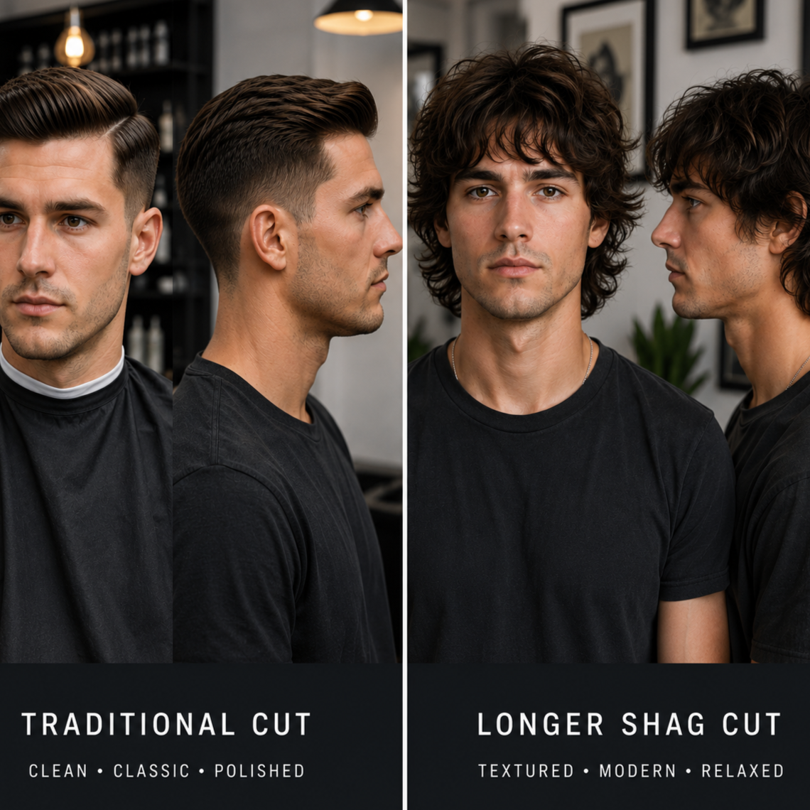 Men's Haircut and Style Signature at Looking Glass Hair Design in Boise, ID