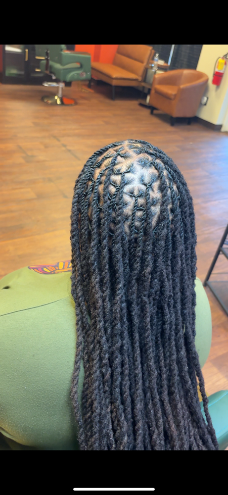 2-4 Strand / Rope Twists at Mochas Lux Locs in Hinesville, GA