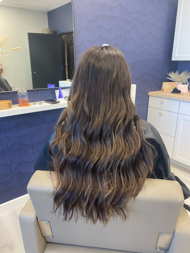 Partial Highlight And Haircut