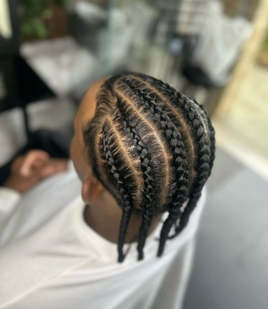 King Cornrow Stitch at Emerald Gem Beauty in Chambersburg, PA