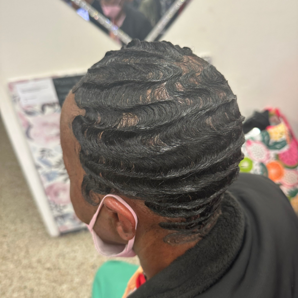 Waves at Danielle@ Hair Therapy in Salisbury, NC