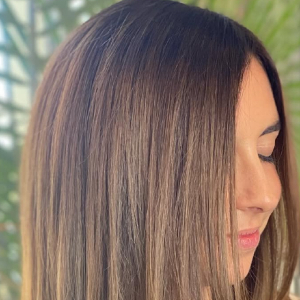 All Over Color/Blowdry at Le posh salon in Merrimac, MA