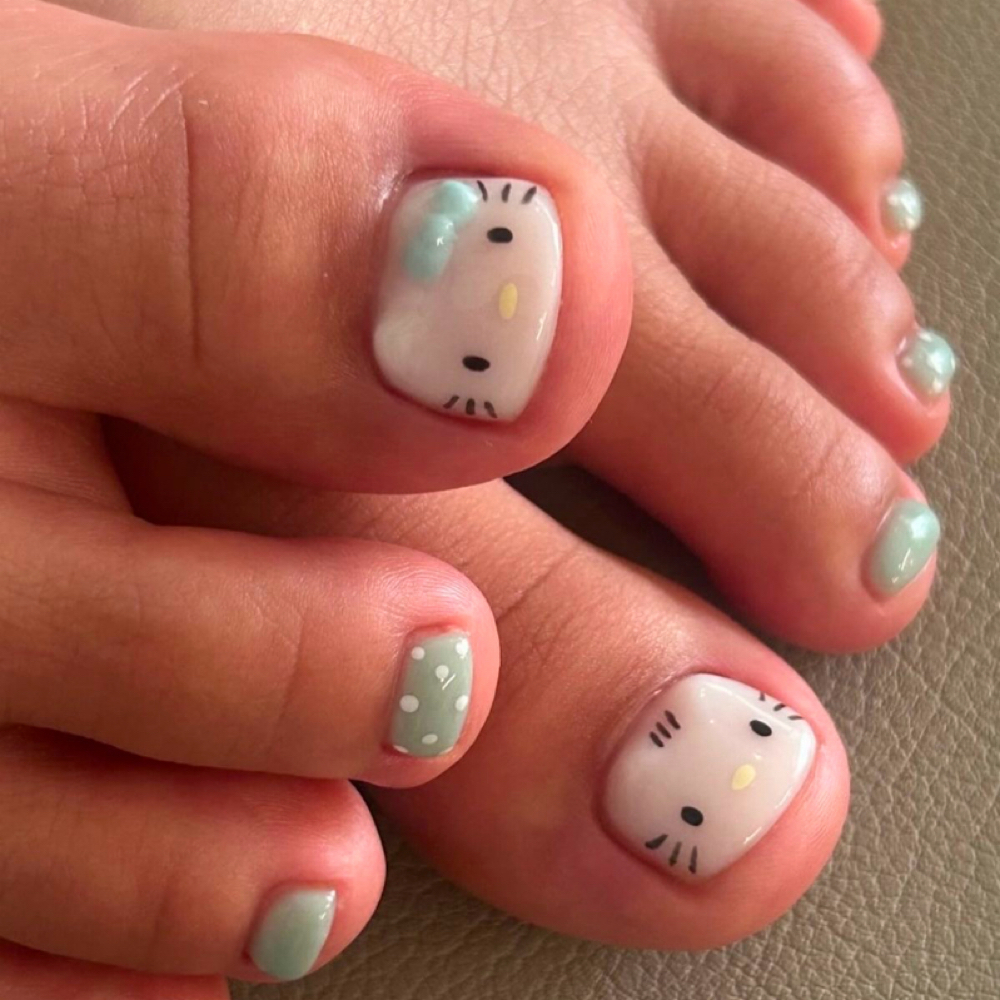 Child’s Pedicure at Natis Nail Spa in San Marcos, TX