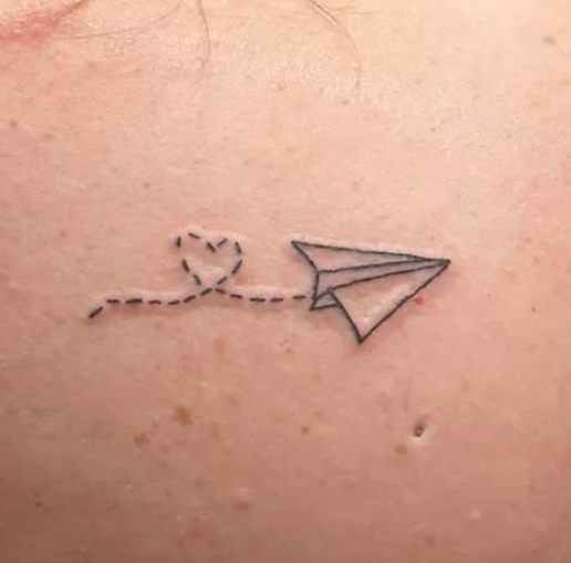 Small tattoo (less than 2 inches)