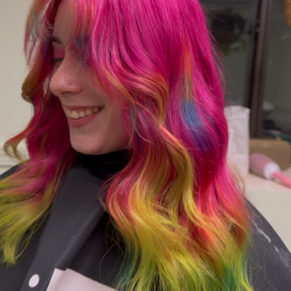 Vivid Color at Hair by Maya in Keene, NH