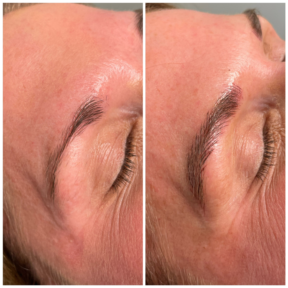 Microblading Consultation at Katy At Wave Salon & Spa in Winchester, IN