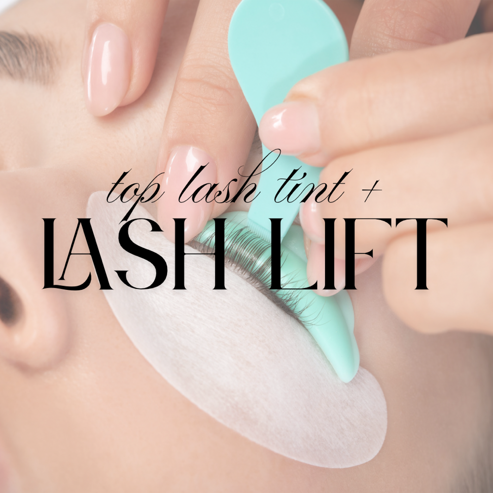 LASH LIFT + TOP LASH TINT