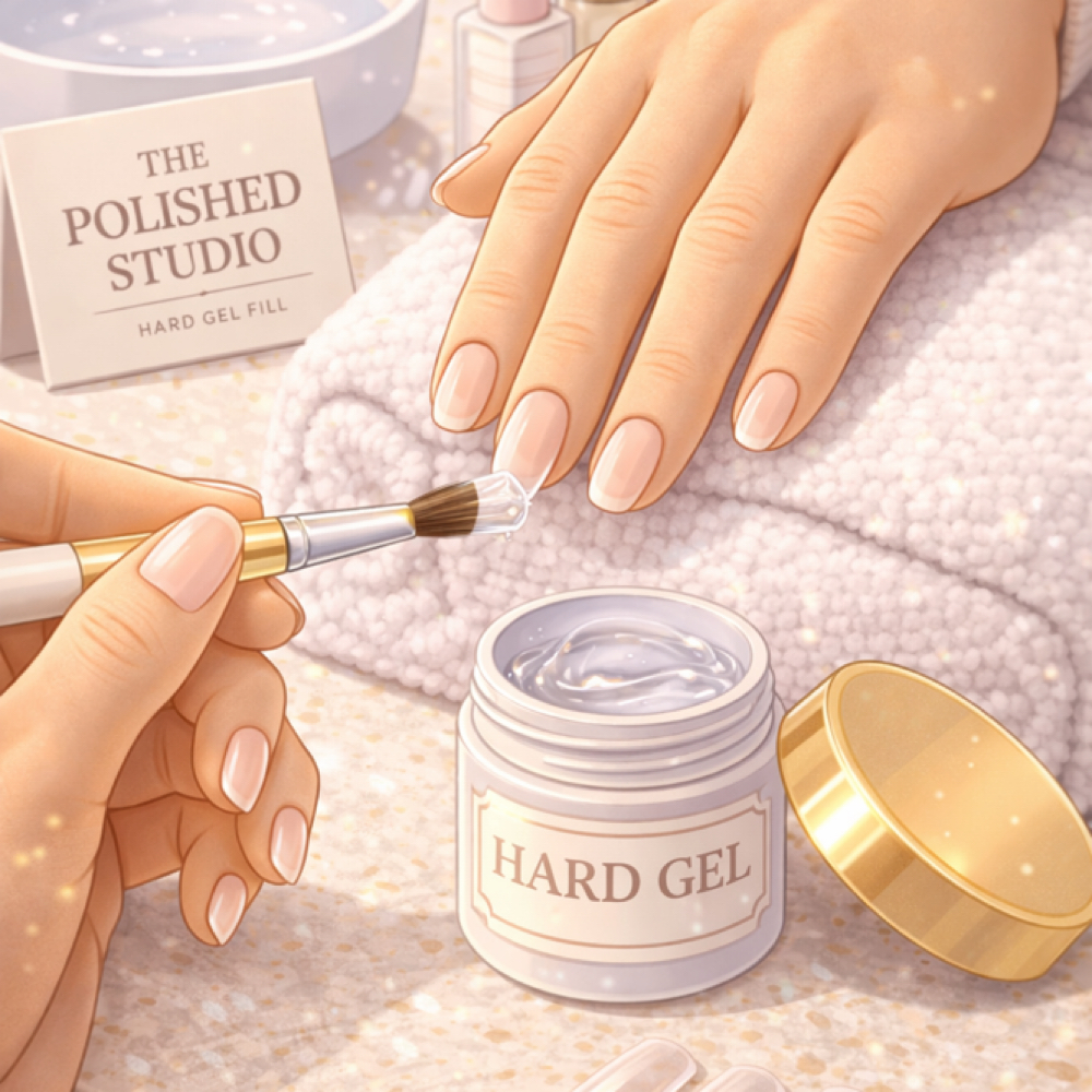 Hard Gel Fill at The Polished Studio in Howell Township, NJ