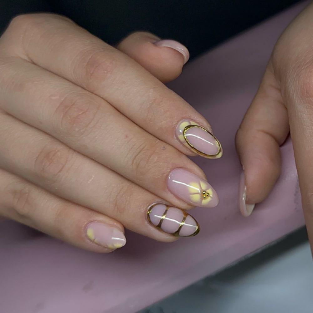 Structured Gel Manicure at Polished Dolls in Maxwell, TX