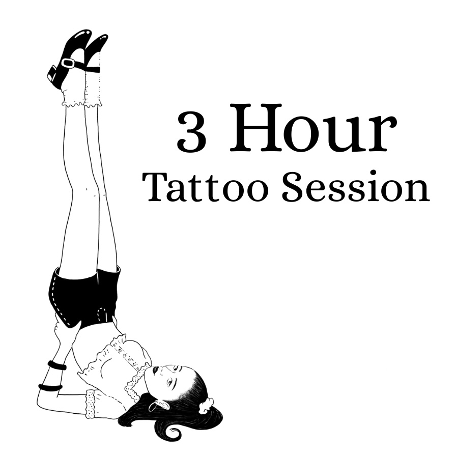 3 Hour Tattoo Session