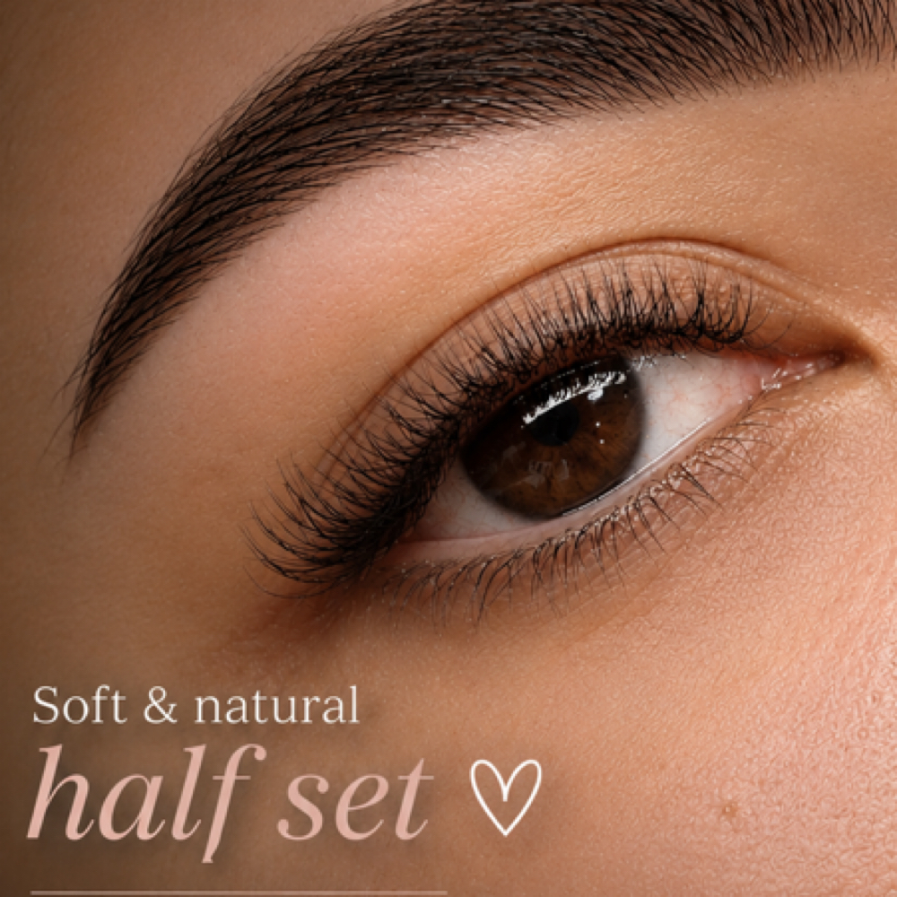 Half Set - Traning Model at Angels Lash in Hyannis, MA
