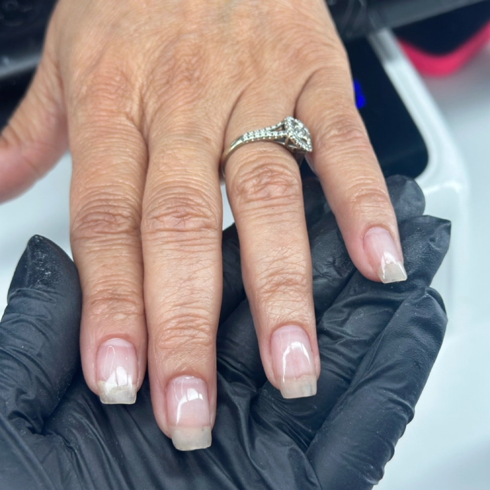 Hard Gel Overlay at Bert’s Studio in Shafter, CA