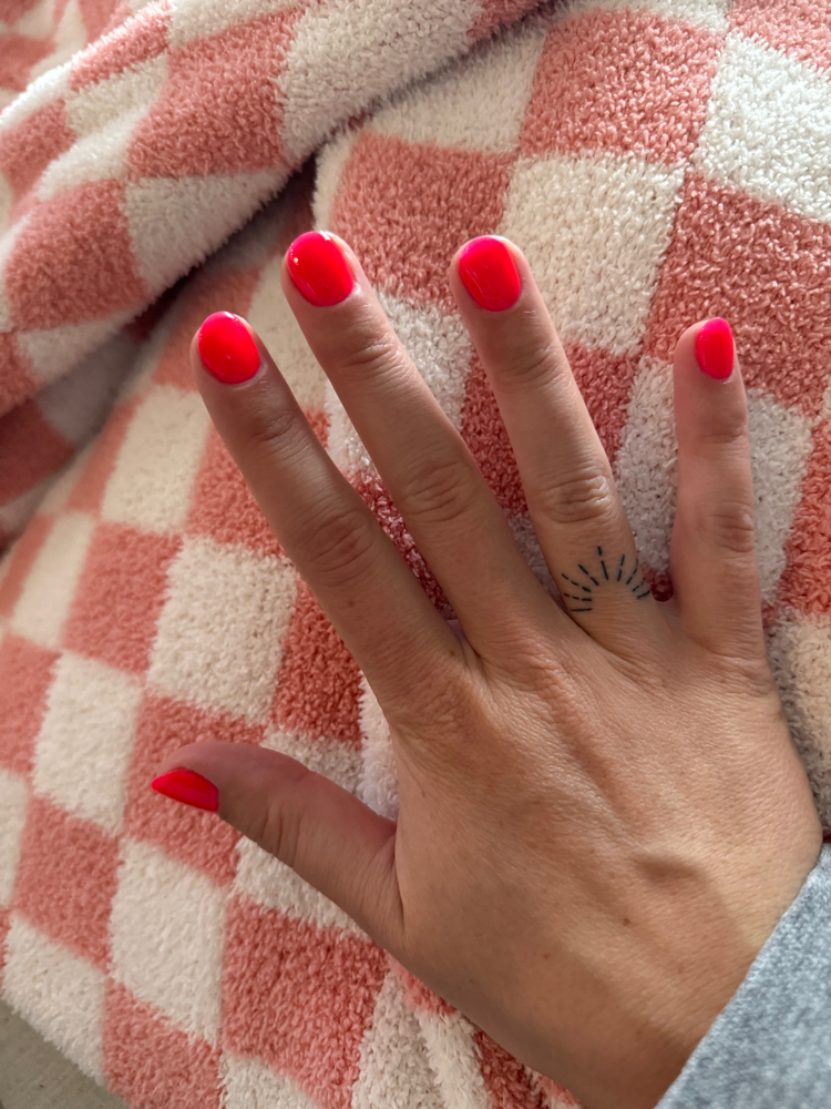 Builder Gel Nail Overlay