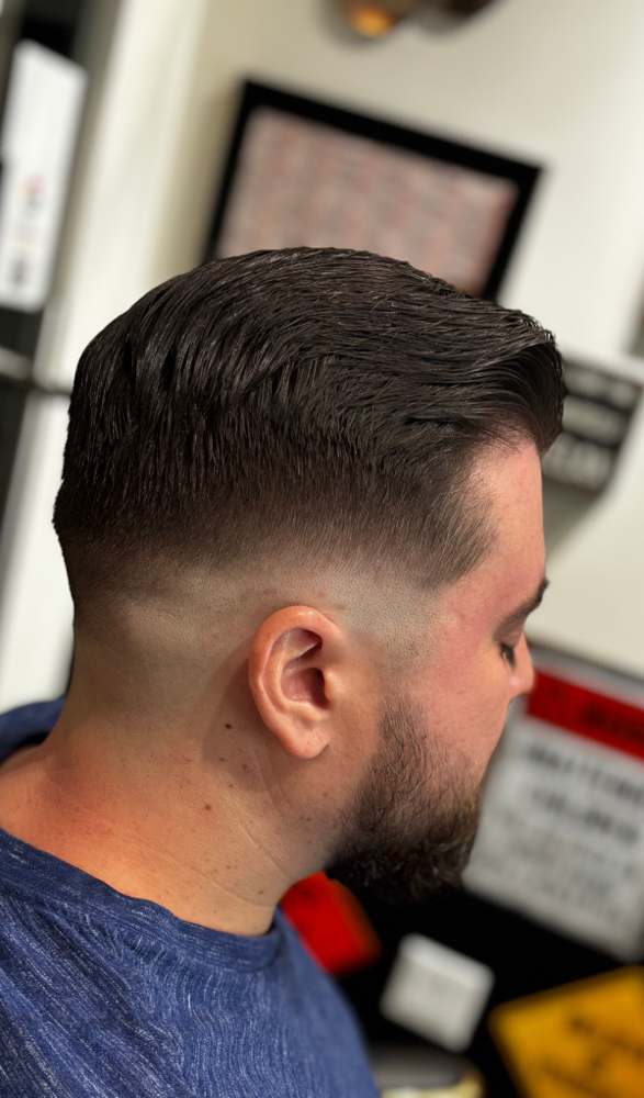 Bald Fade + Beard Detailing
