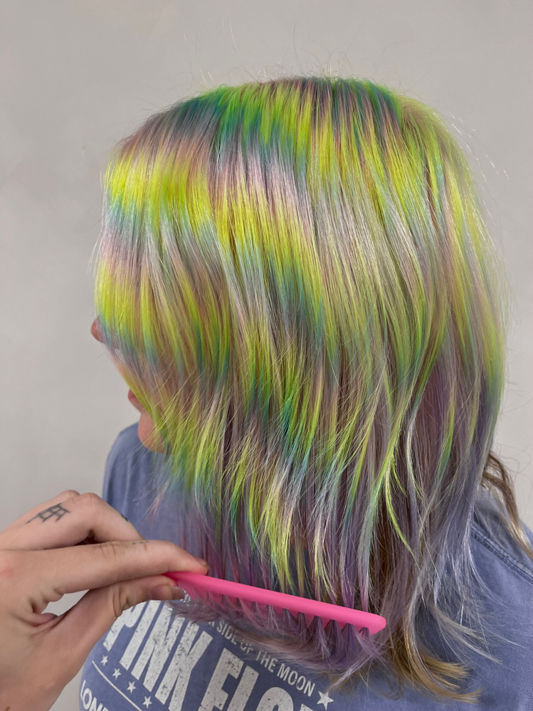 Creative/vivid color at DyeHardCali in Alliance, OH
