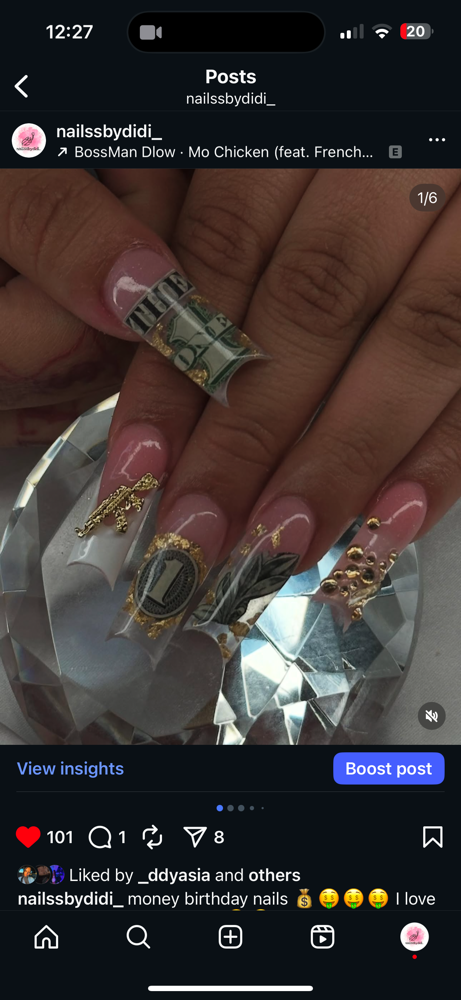 Encapsulated Decor at nailssbydidi in East Hartford, CT