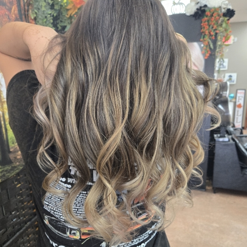 Balayage Highlights at Amyzing Hair LLC in Mayville, WI