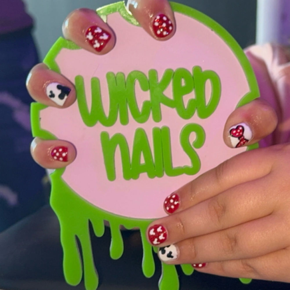 Kids Gel Manicure at Wicked Nails in Dickson, TN