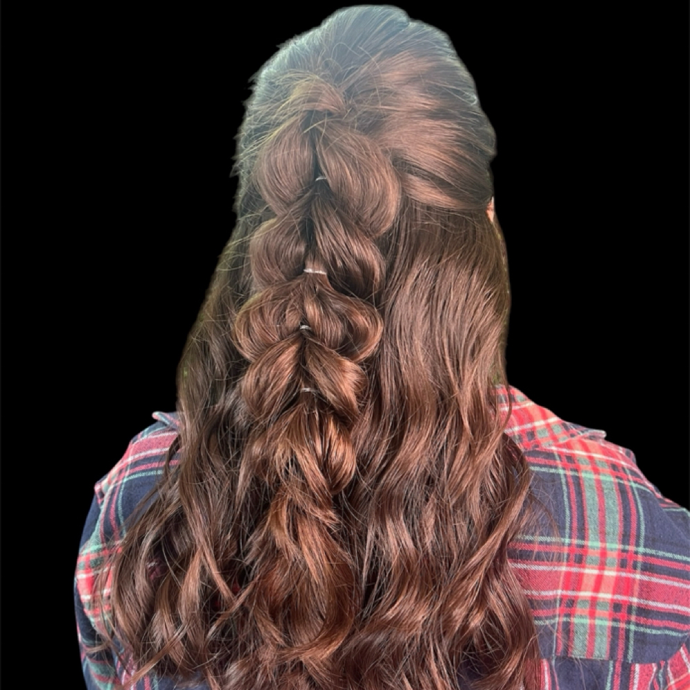 Updo at The Glossary in Hickory, NC