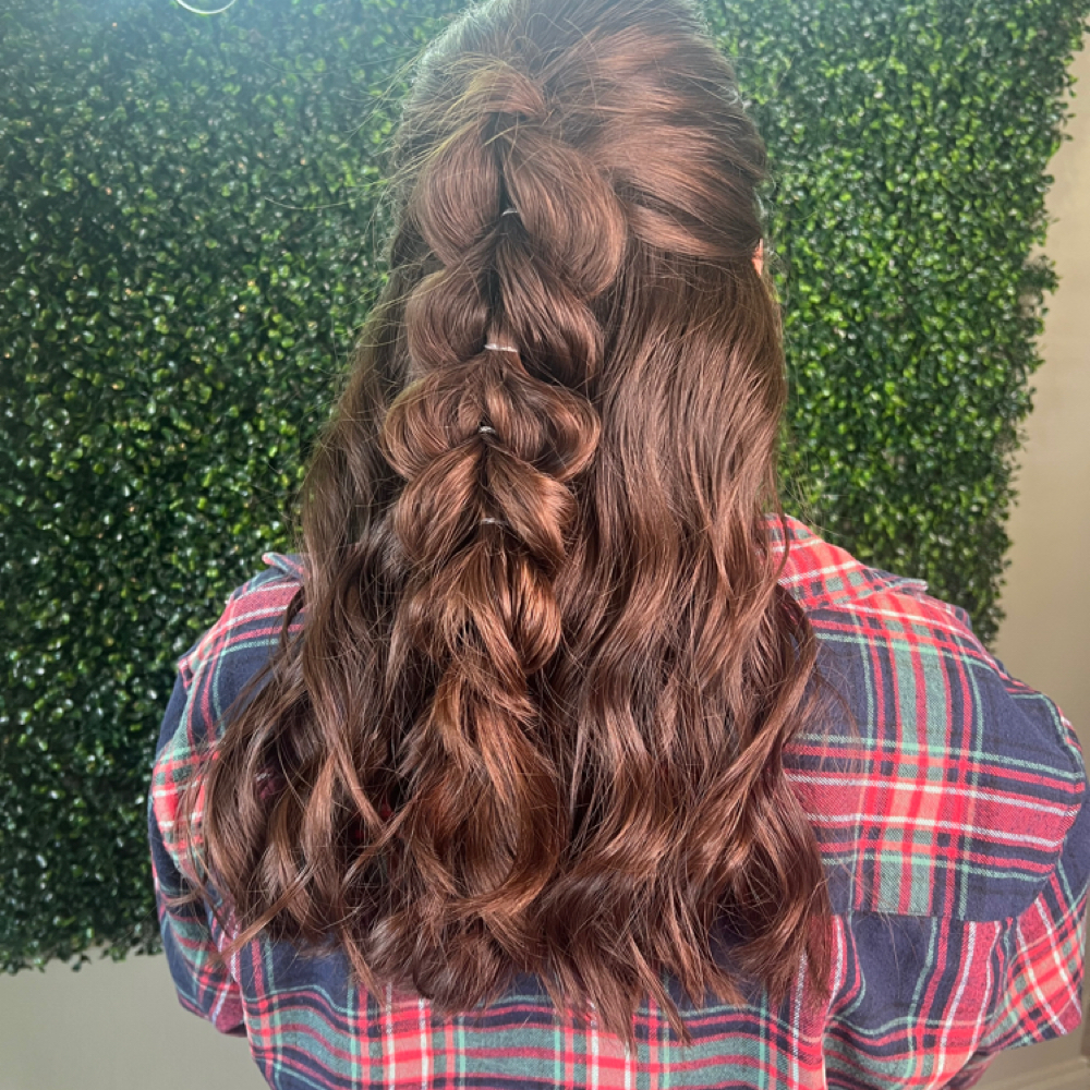 Updo at The Glossary in Hickory, NC