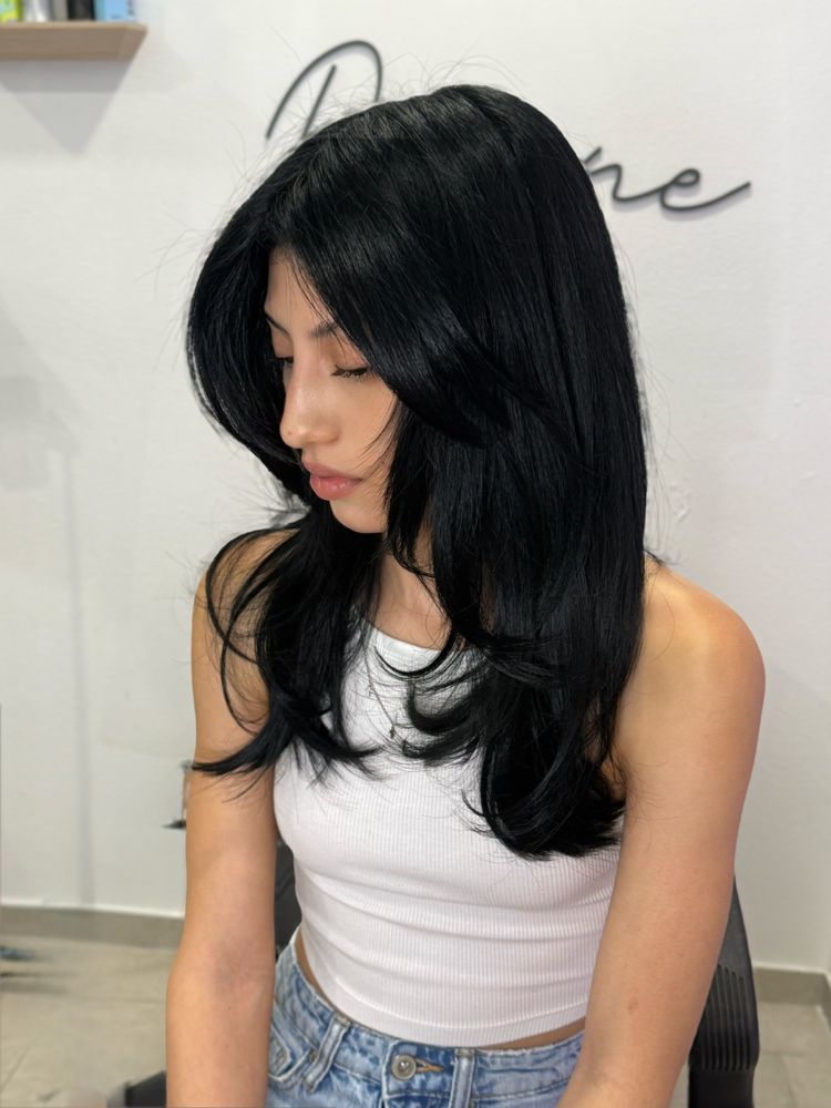 Midnight Muse Color at Divine Hair Studio in McAllen, TX