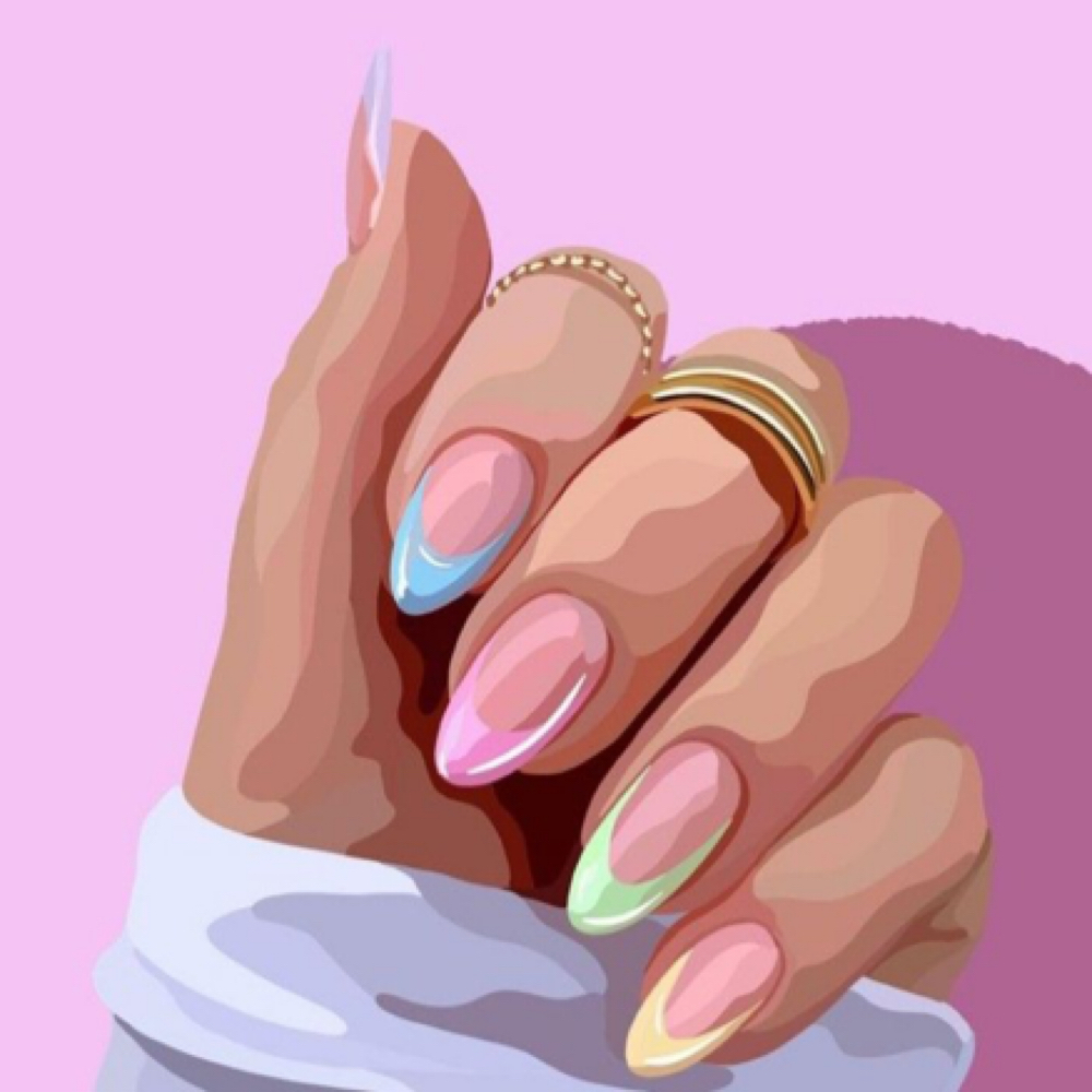 Gel-X Full Set - Design Added at The Twisted Mane & Co Hair  Salon in Muncie, IN