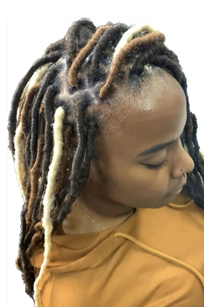 Individual Faux Locs(Smedium)
