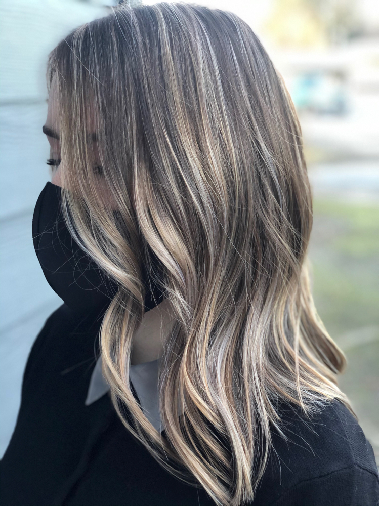 Partial French Balayage