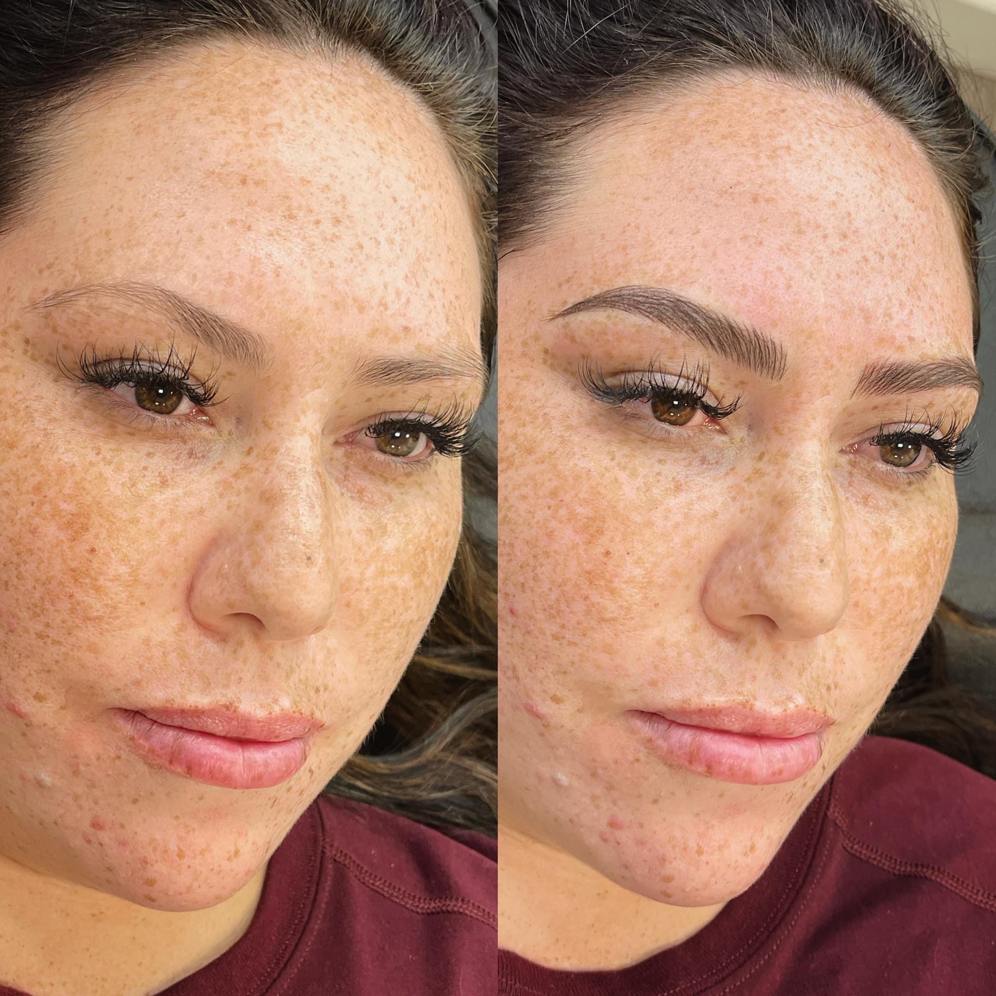 Microblading .Touchup free.