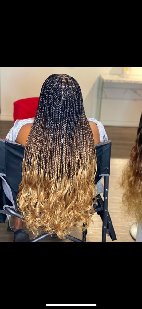 French Curls Braids - Smedium